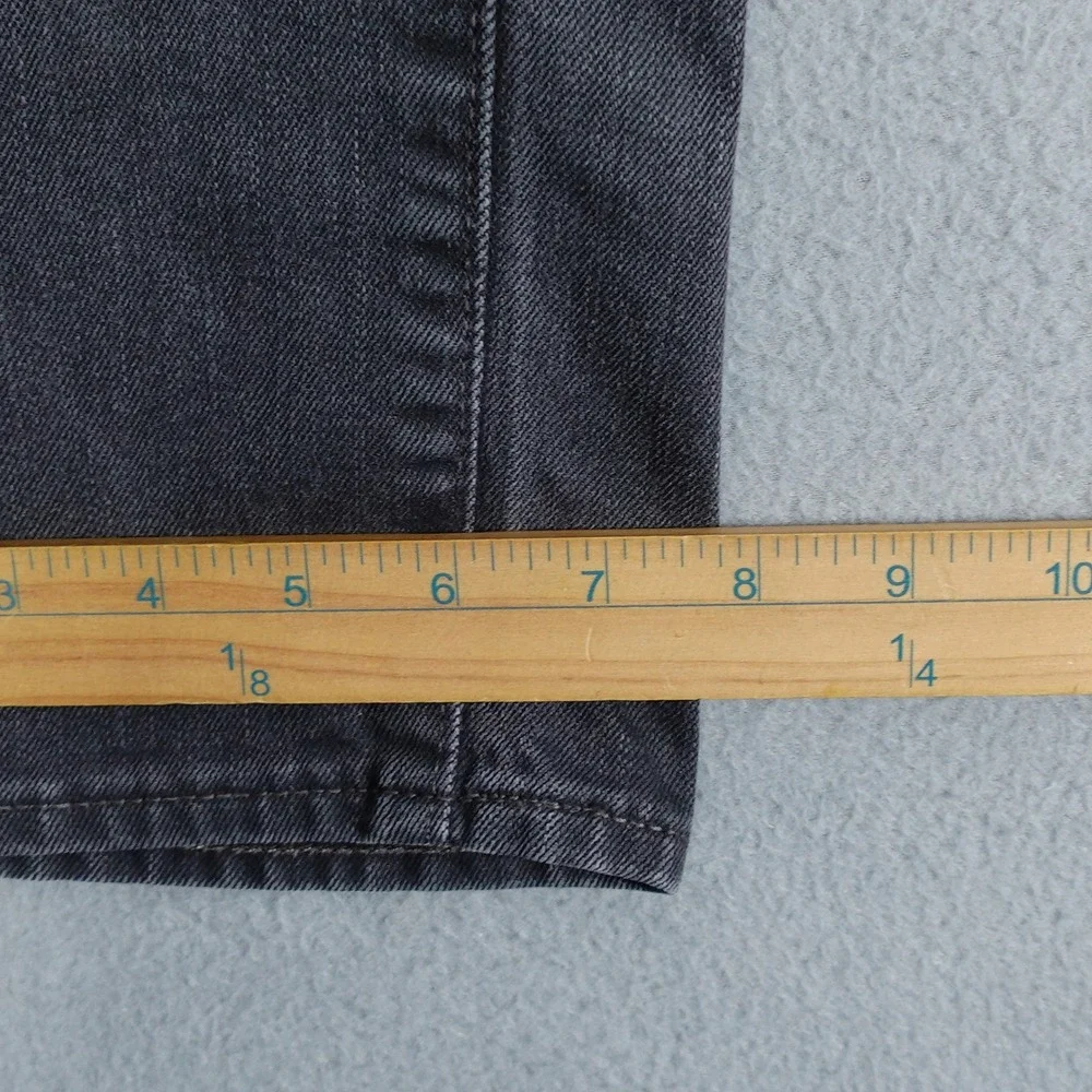 Levi's 512 Jeans Mens 33x32 Black Slim Taper Fit Denim Casual Everyday Wear